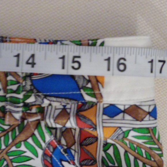 BNWOT Tory Burch Printed Silk pants  In Something Wild Stripe size 10 - Picture 5 of 12